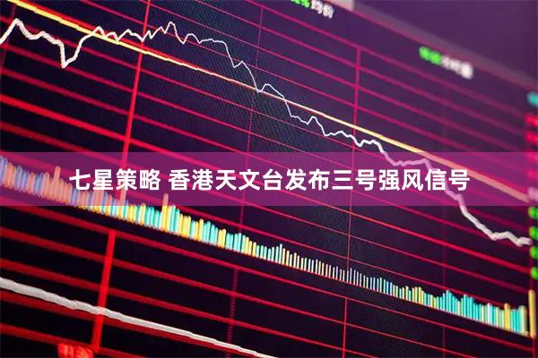 七星策略 香港天文台发布三号强风信号